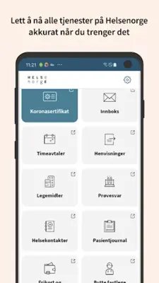 Helsenorge android App screenshot 13