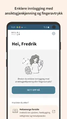 Helsenorge android App screenshot 15