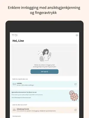 Helsenorge android App screenshot 3