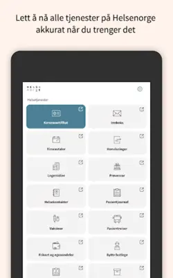 Helsenorge android App screenshot 7